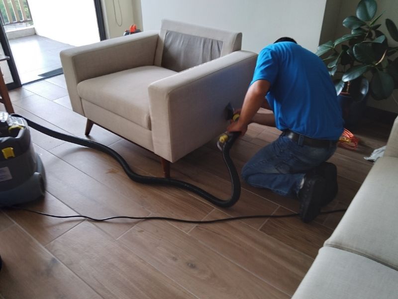 limpieza de sillones